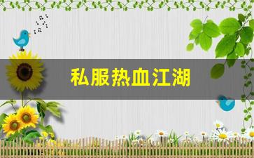 热血江湖公益服发布网：私服热血江湖(热血江湖 官网) (4)