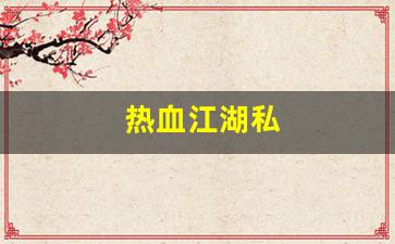 热血江湖私(热血江湖私发网 玩家等级达到10级以上) (2)