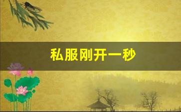 sf热血江湖发布网新开服：私服刚开一秒(新开一秒传奇sf) (4)